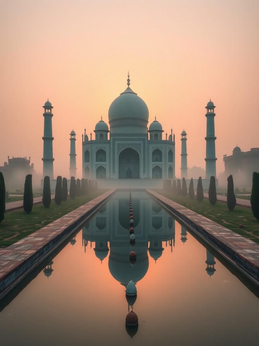 Taj Mahal in Agra, India