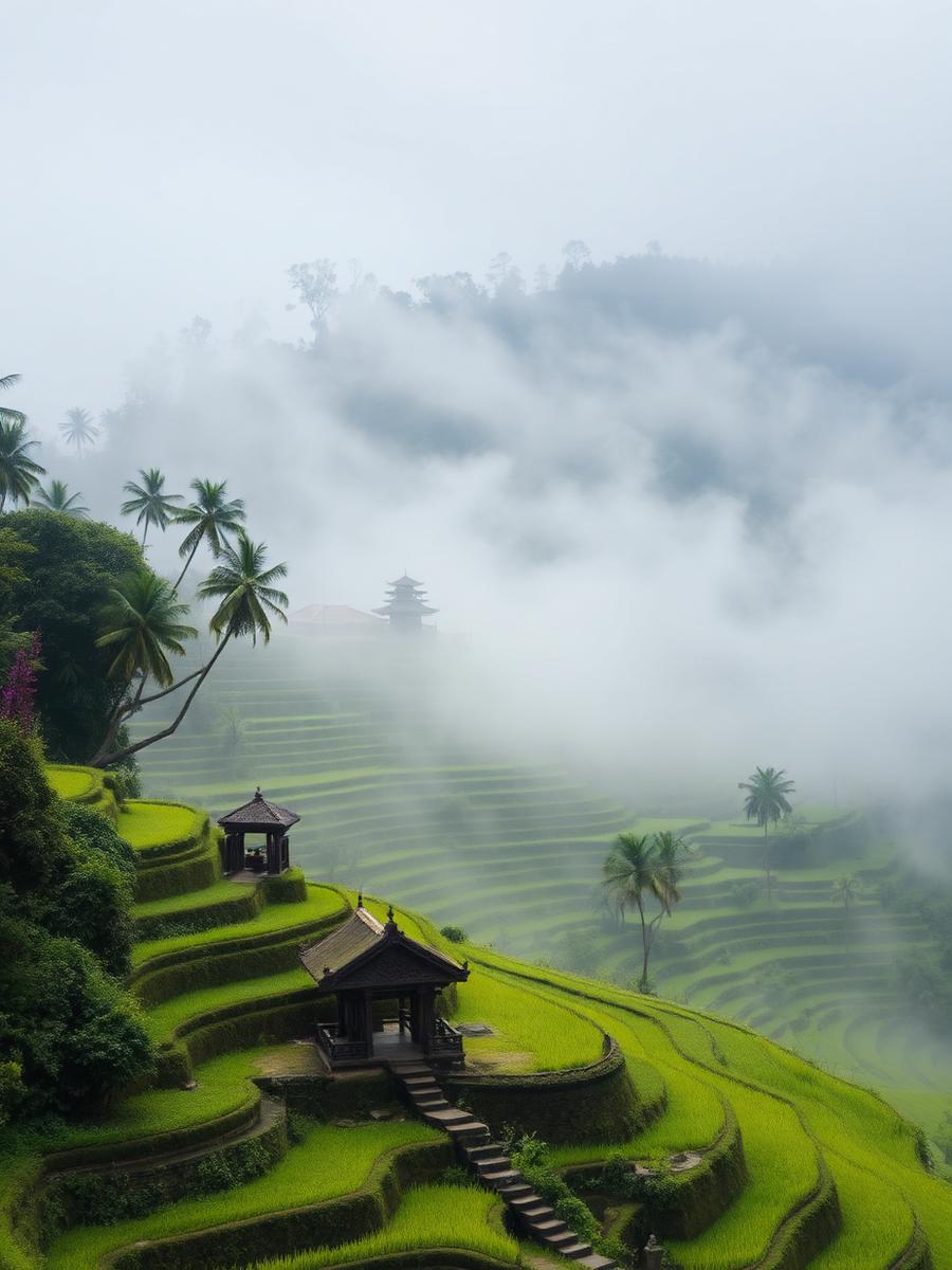 Ubud rice terraces in Bali